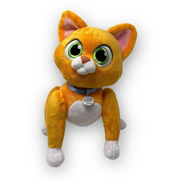 Disney Pixar Disney Store Official Sox Cat Stuffed Plush Animal Lightyear - Picture 1 of 10